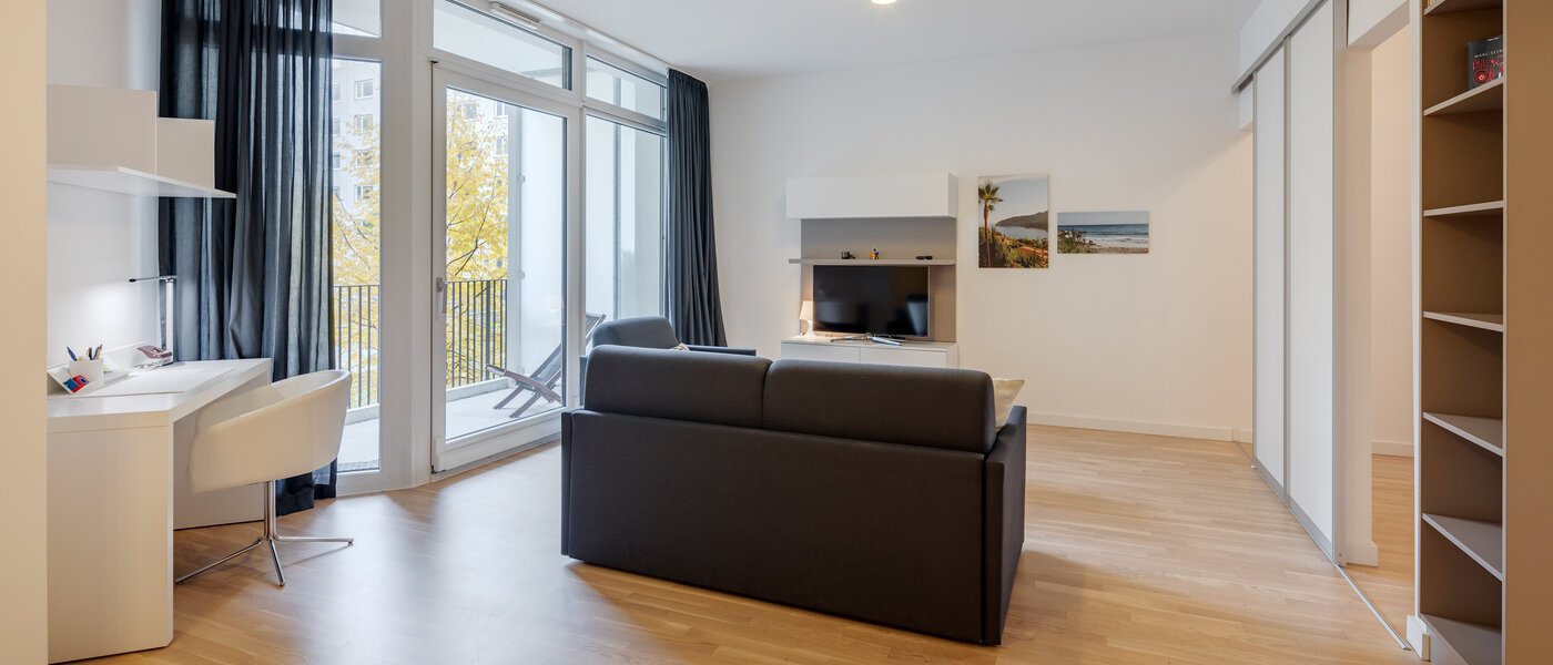 appartamento München Bogenhausen 05 zona living 12389