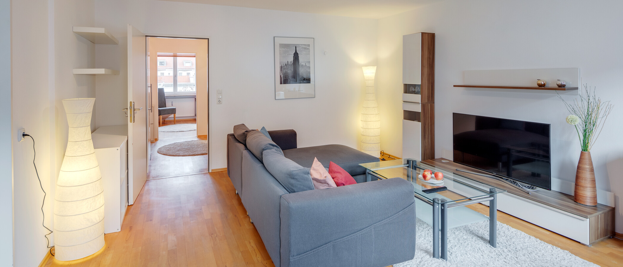 appartamento München Maxvorstadt 02 zona living 12401