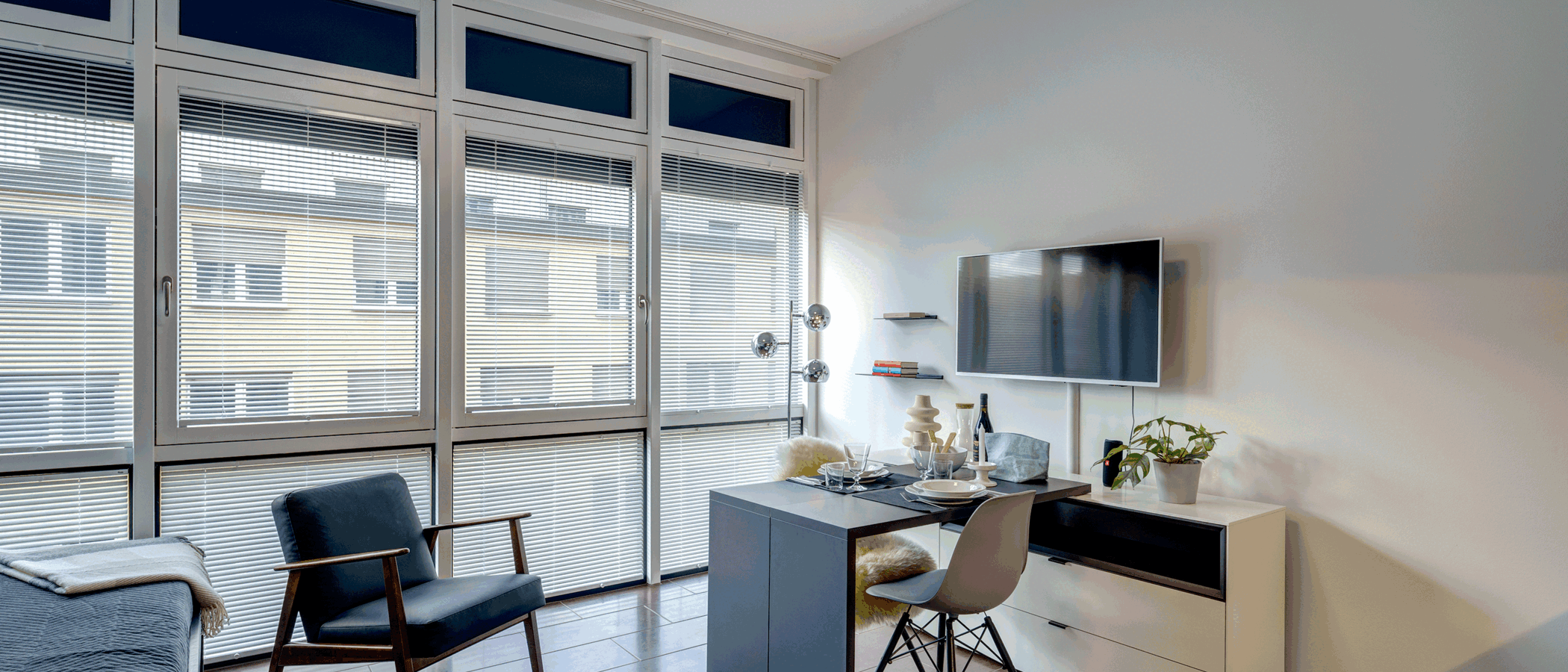 appartamento München Ludwigsvorstadt 02 zona living 12409