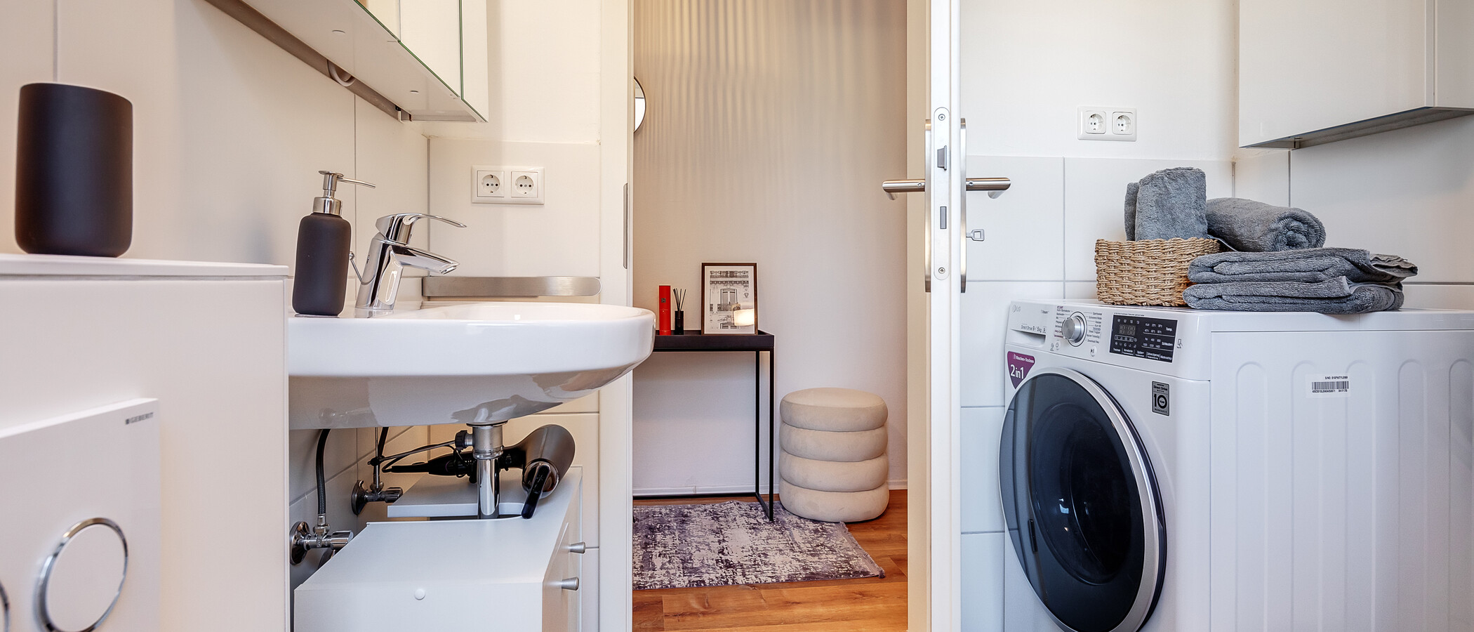 appartamento München Neuhausen 03 bagno 12418