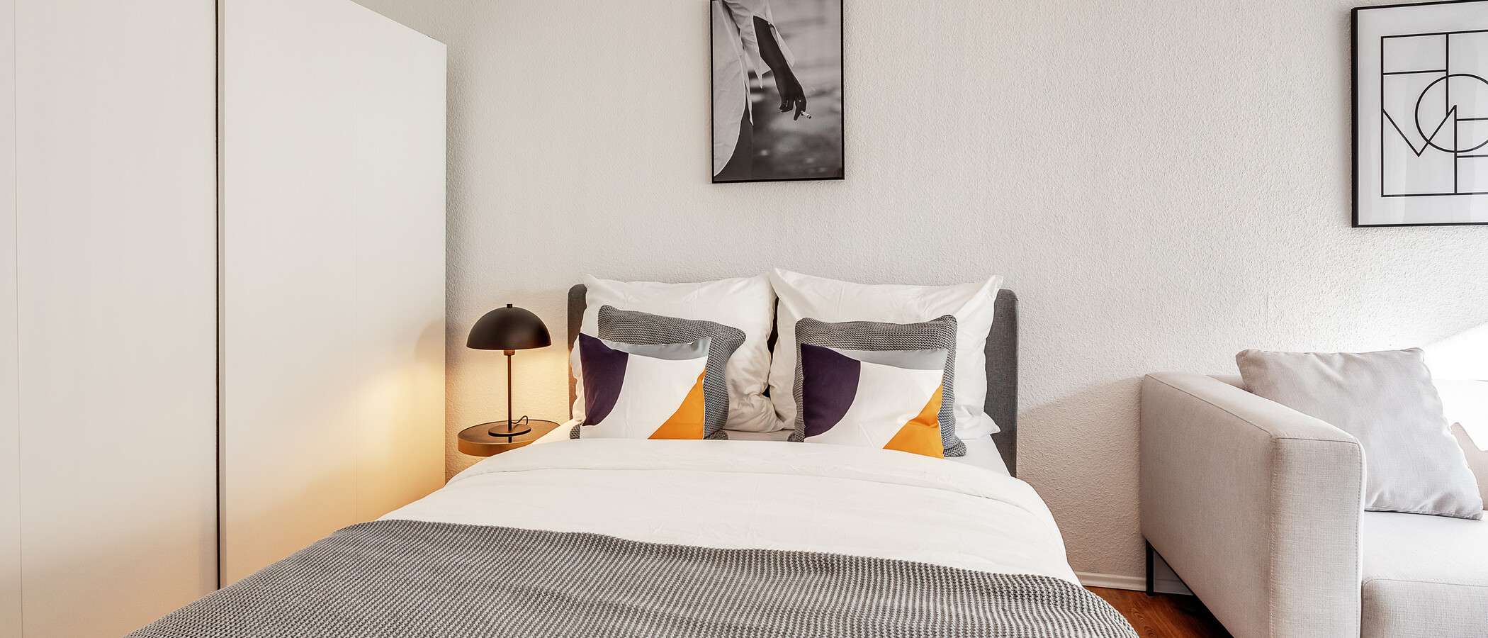 appartamento München Neuhausen 01 zona notte 12418