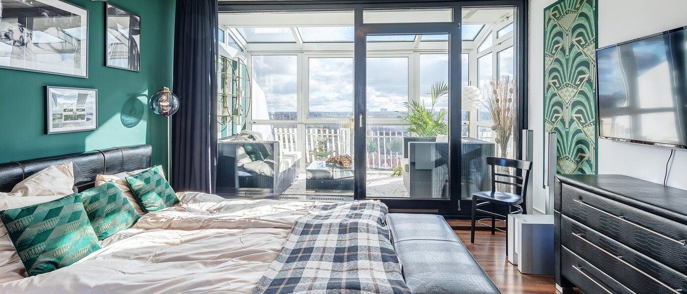 appartamento München Schwabing-Nord (zw. Leopoldstraße & Englischen Garten) 02 camera da letto 12434