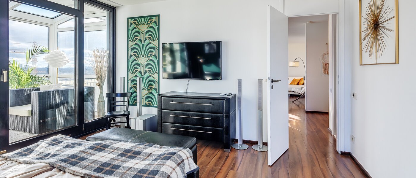 appartamento München Schwabing-Nord (zw. Leopoldstraße & Englischen Garten) 03 camera da letto 12434