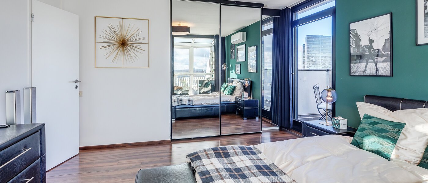 appartamento München Schwabing-Nord (zw. Leopoldstraße & Englischen Garten) 04 camera da letto 12434