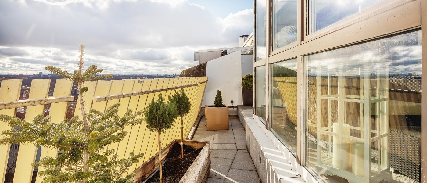 appartamento München Schwabing-Nord (zw. Leopoldstraße & Englischen Garten) 04 terrazza sul tetto 12434