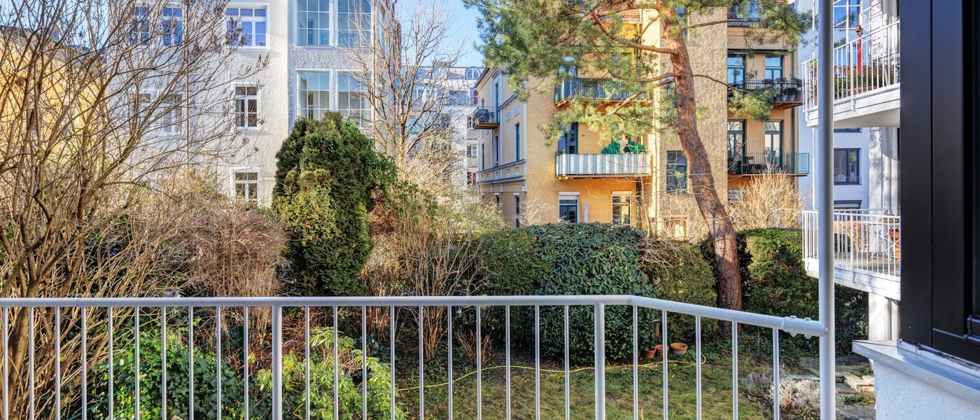 appartamento München Schwabing 02 balcone 12436