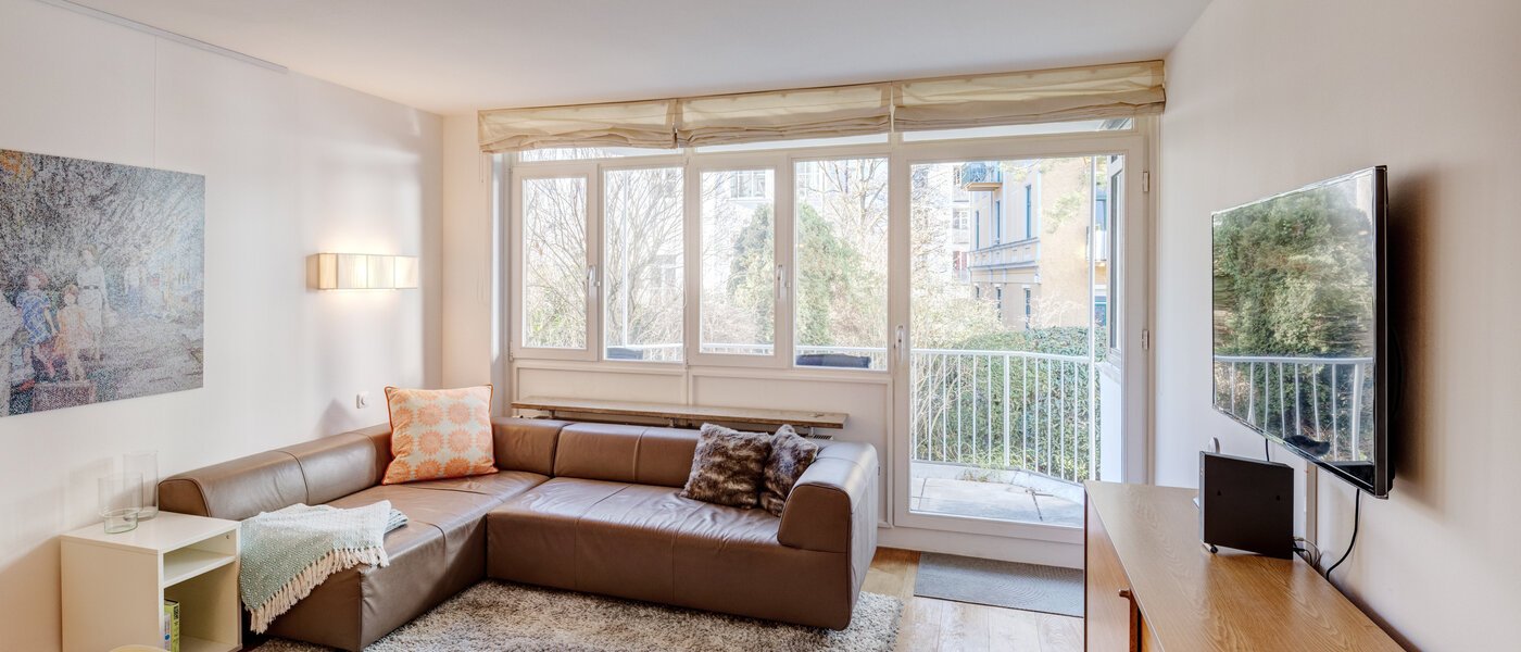 appartamento München Schwabing 02 zona living 12436