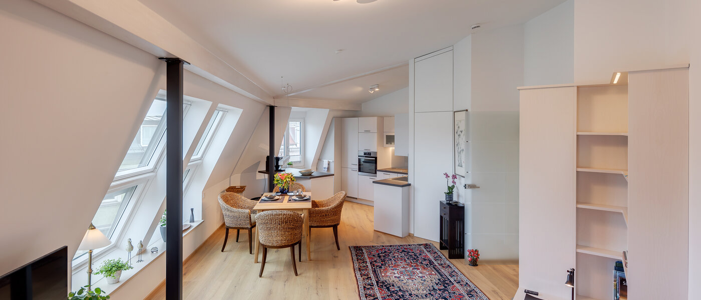 attico München Au 01 zona living 12452