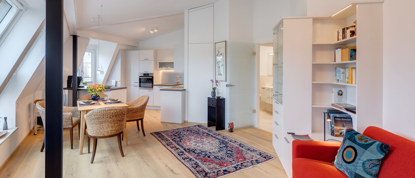 attico München Au 05 zona living 12452