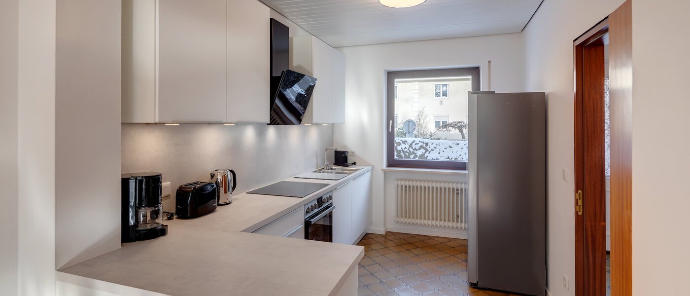 casa a schiera ad angolo München Obersendling 04 cucina 12456