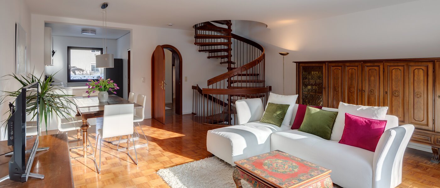 casa a schiera ad angolo München Obersendling 04 zona living 12456