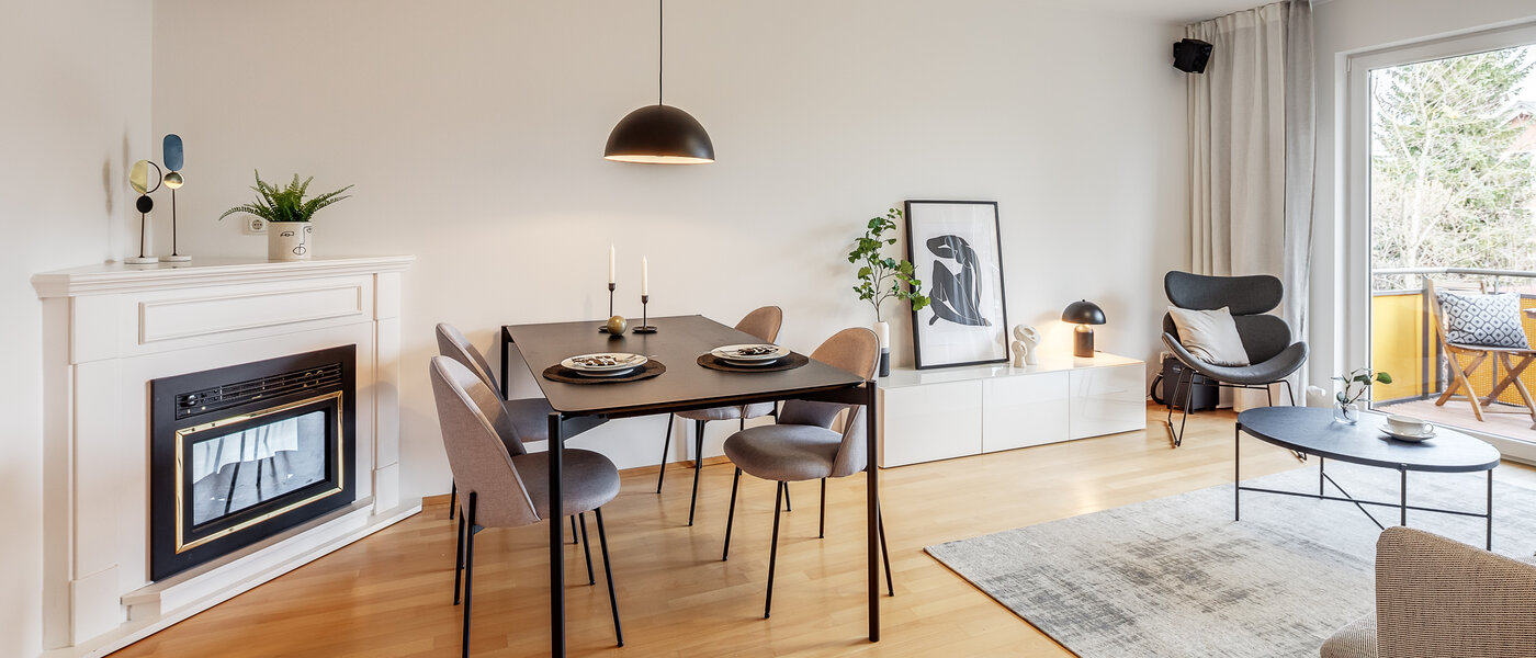 appartamento München Westpark 02 zona living 12461