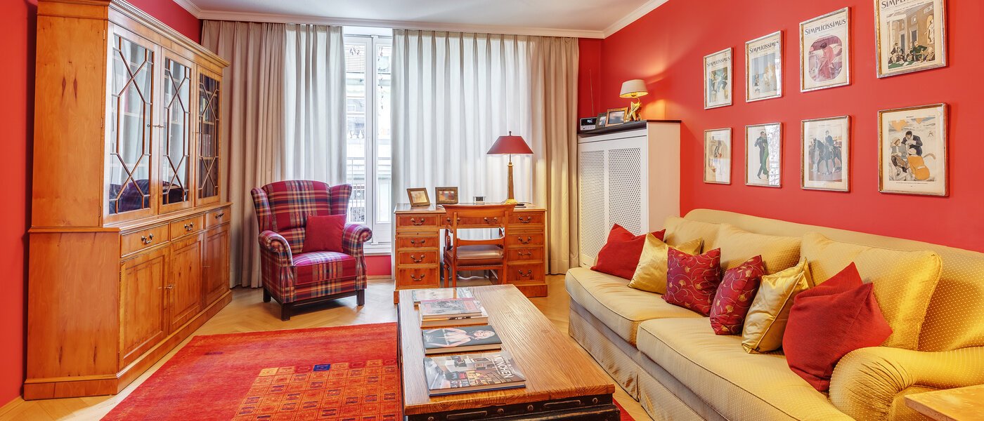 appartamento München Maxvorstadt 01 zona living 12472