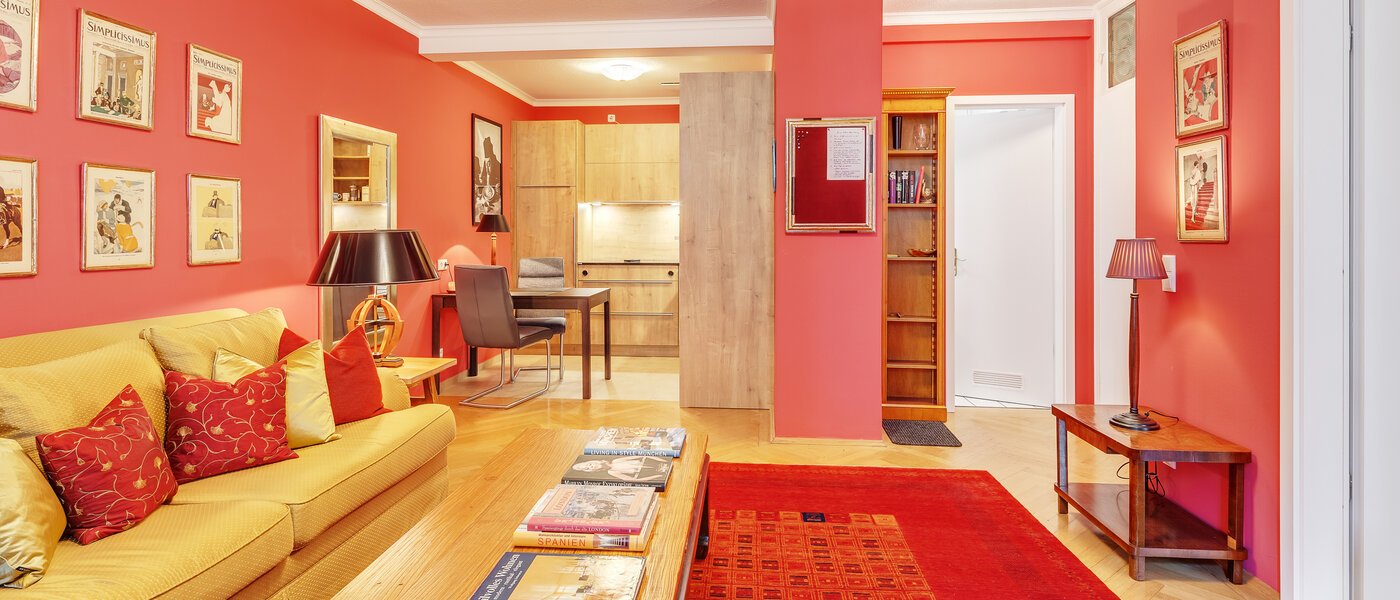 appartamento München Maxvorstadt 02 zona living 12472