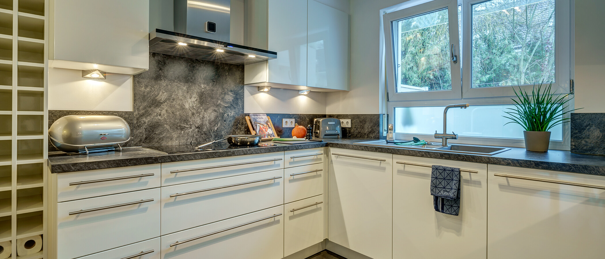 casa a schiera Baldham Vaterstetten 02 cucina 12473