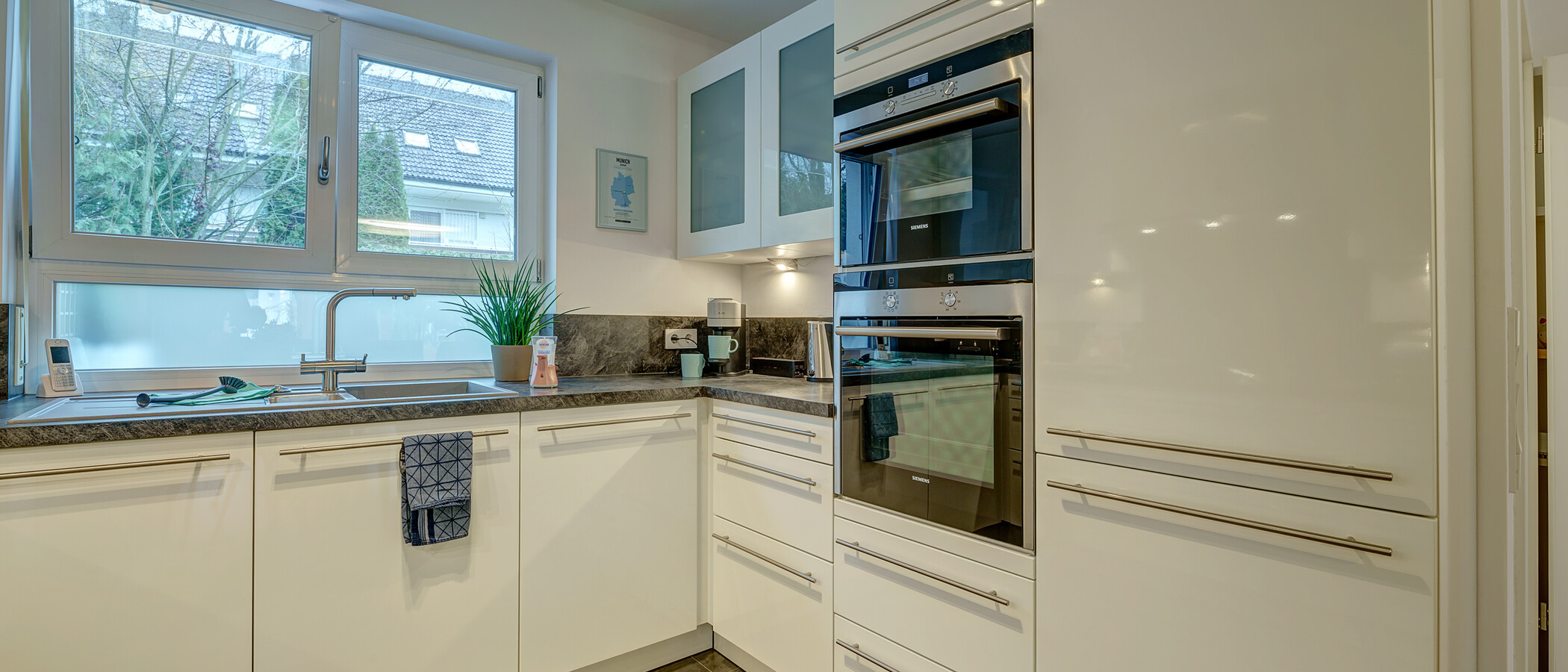 casa a schiera Baldham Vaterstetten 04 cucina 12473