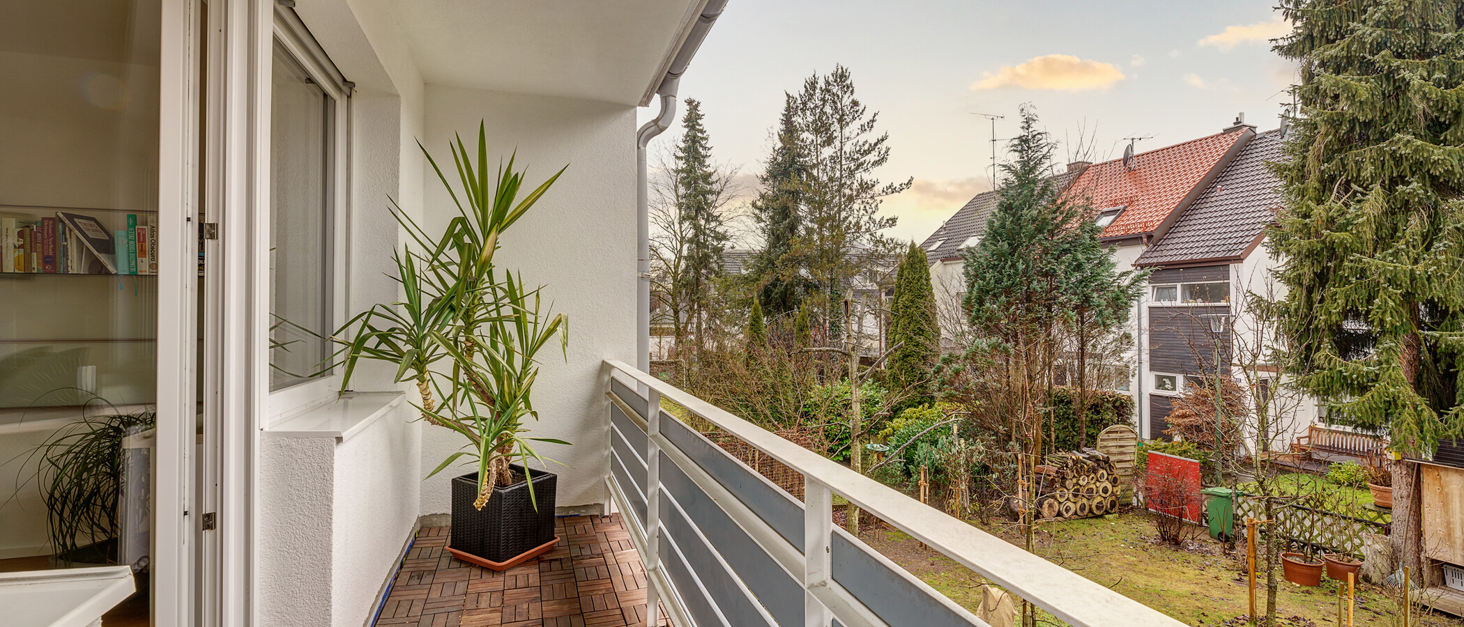 casa a schiera Baldham Vaterstetten 01 balcone 12473