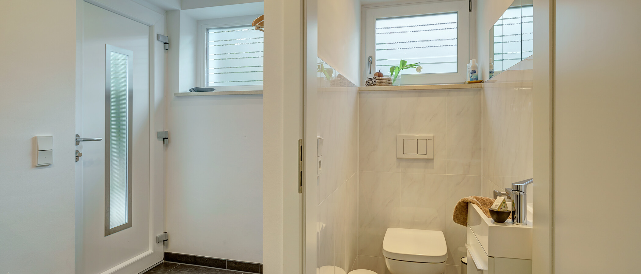 casa a schiera Baldham Vaterstetten 02 toilette per gli ospiti 12473