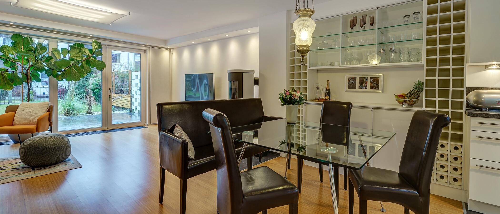 casa a schiera Baldham Vaterstetten 03 zona living 12473