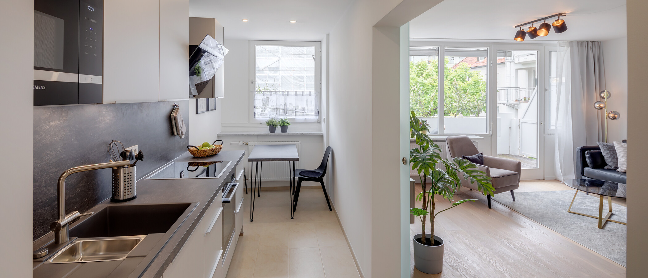 appartamento München Sendling 02 cucina 12477