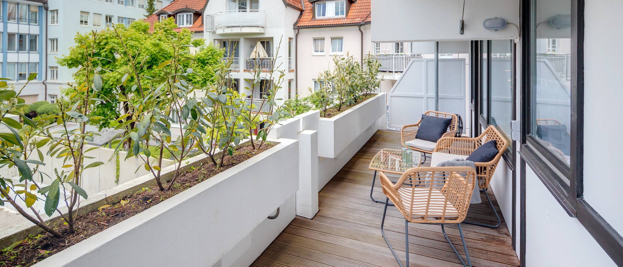 appartamento München Sendling 03 balcone 12477