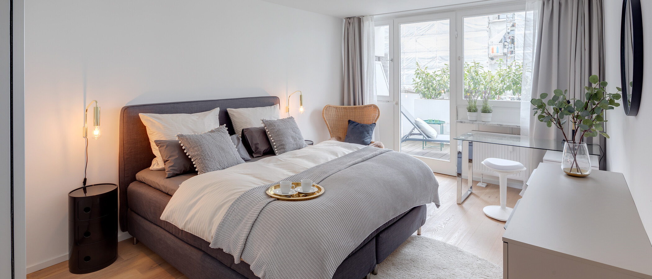 appartamento München Sendling 01 camera da letto 12477