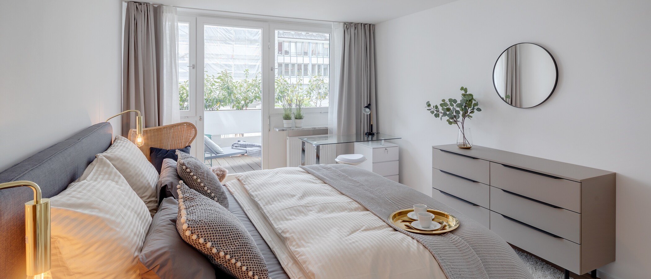 appartamento München Sendling 03 camera da letto 12477