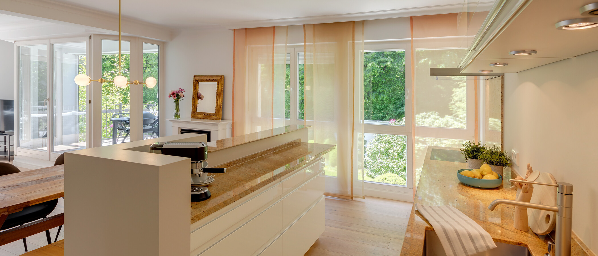 appartamento München Nymphenburg-Gern 04 cucina 12482