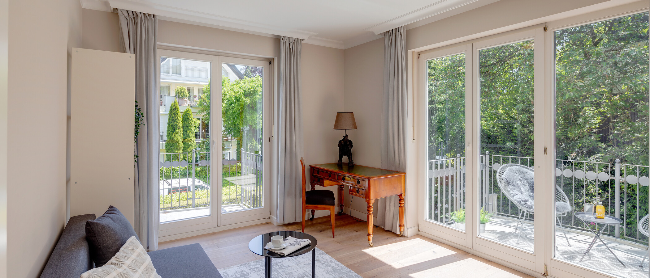 appartamento München Nymphenburg-Gern 01 Studio / Camera degli ospiti 12482