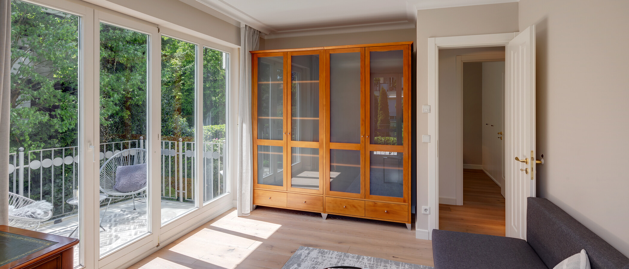 appartamento München Nymphenburg-Gern 03 Studio / Camera degli ospiti 12482