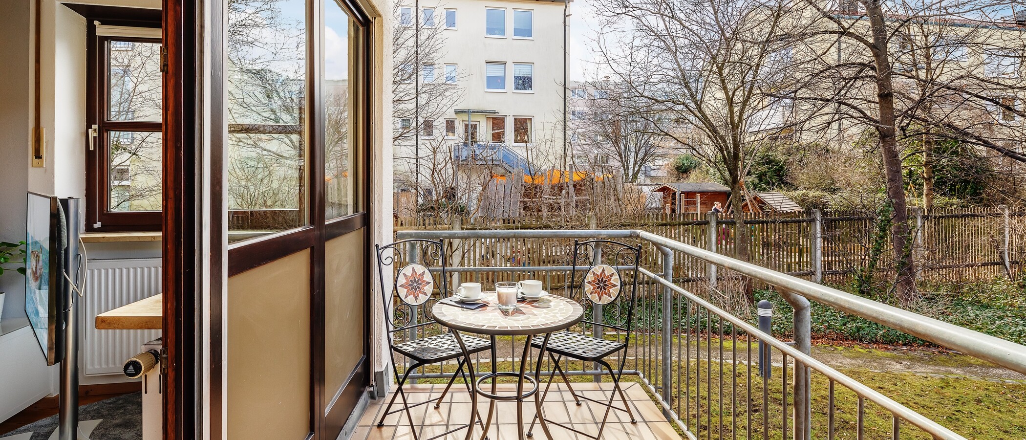 maisonette München Milbertshofen 01 balcone 12485