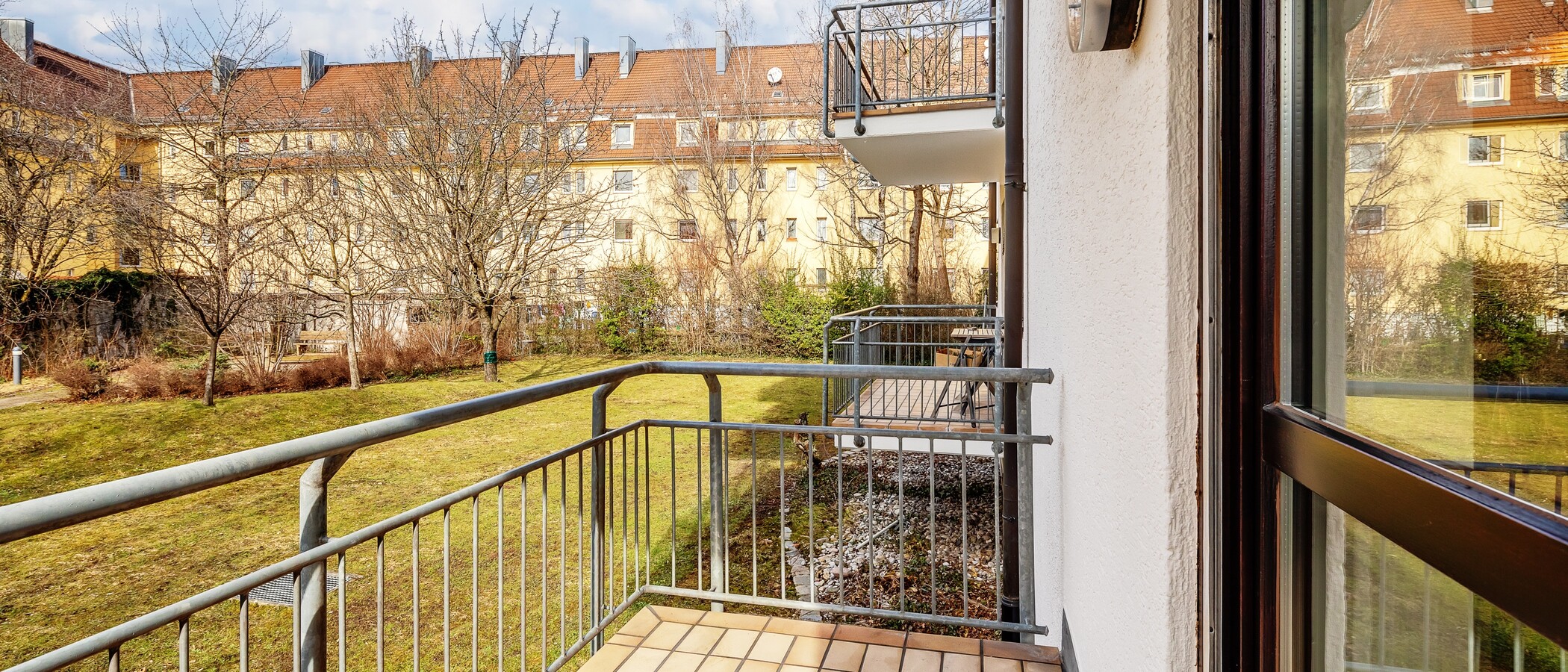maisonette München Milbertshofen 02 balcone 12485