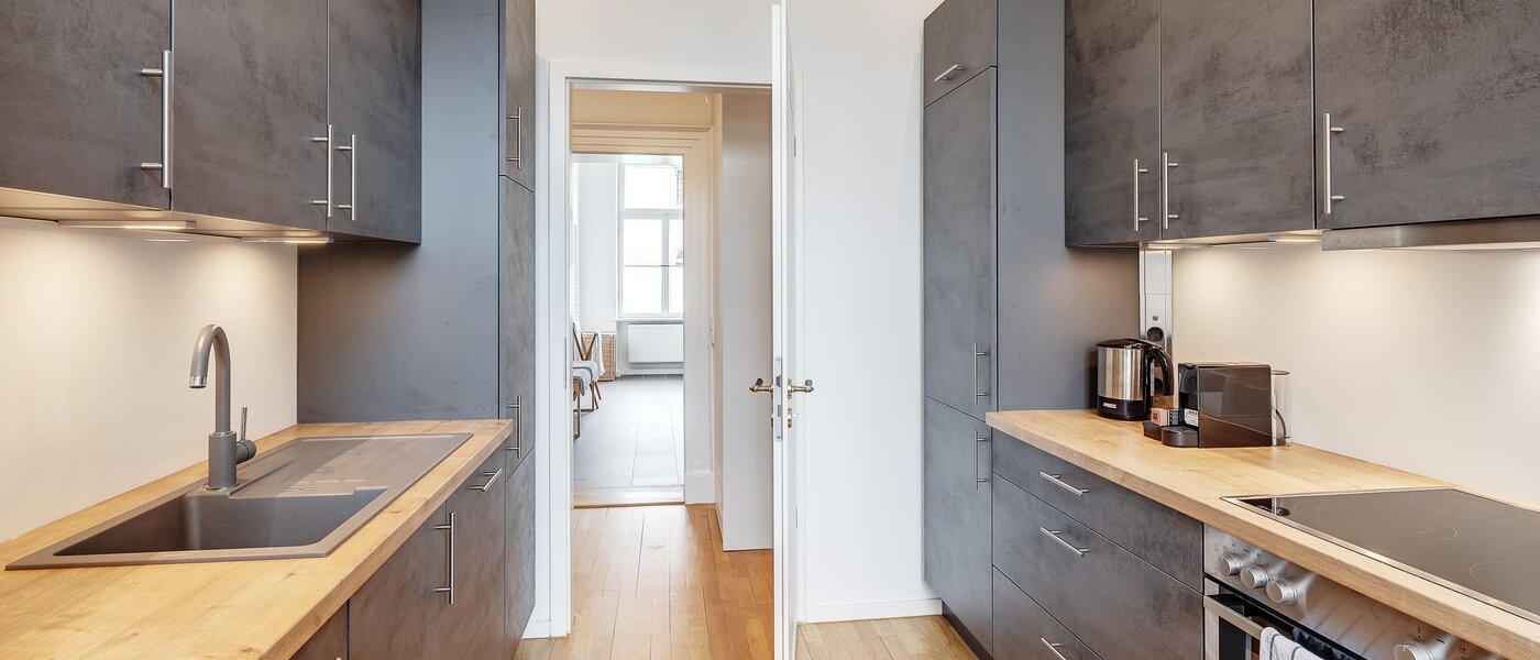 appartamento München Maxvorstadt - Universitätsviertel 03 cucina 12491