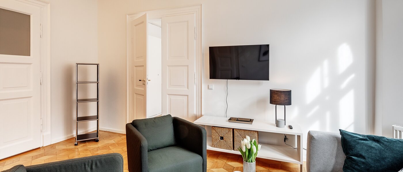 appartamento München Maxvorstadt - Universitätsviertel 04 soggiorno 12491