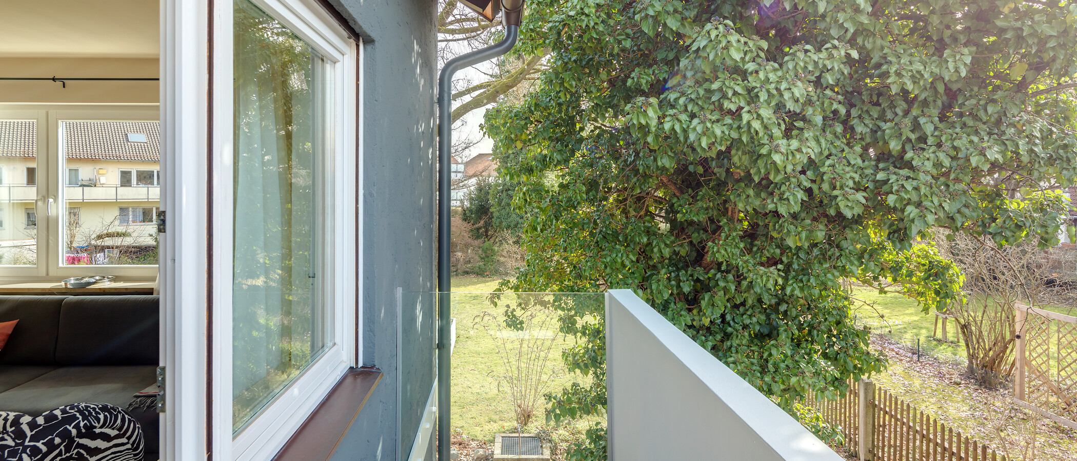 appartamento München Großhadern 01 balcone 12492