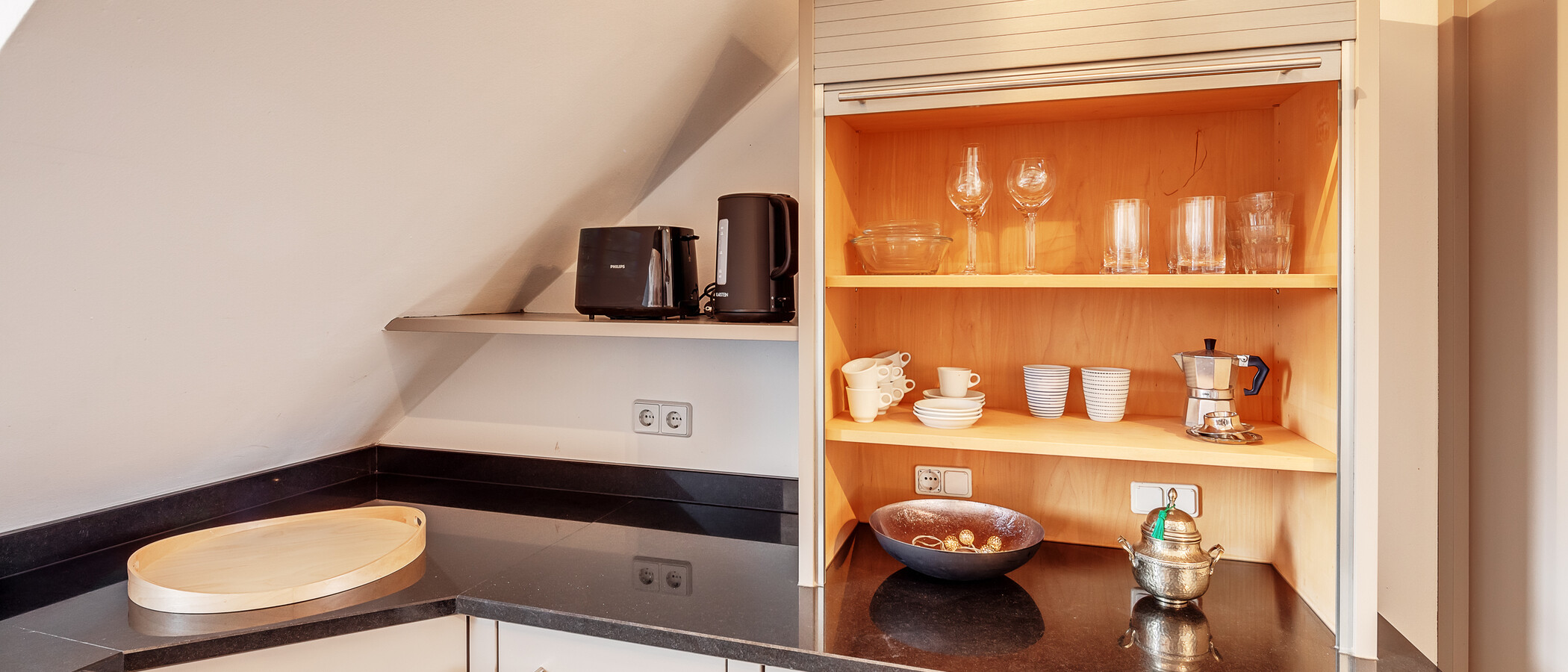 attico München Nymphenburg 04 cucina 12497