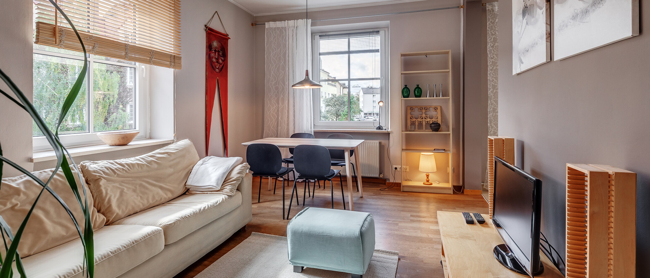 appartamento München Untergiesing 01 zona living 1250