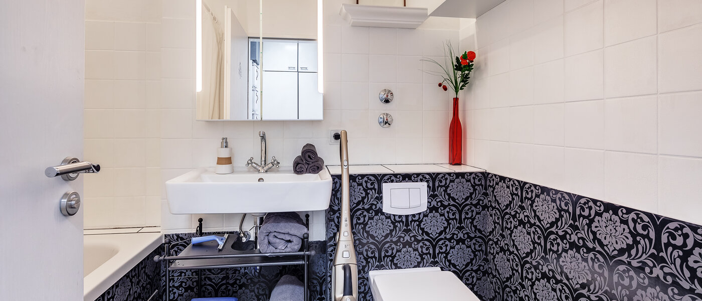 appartamento München Arabellapark 02 bagno 12513