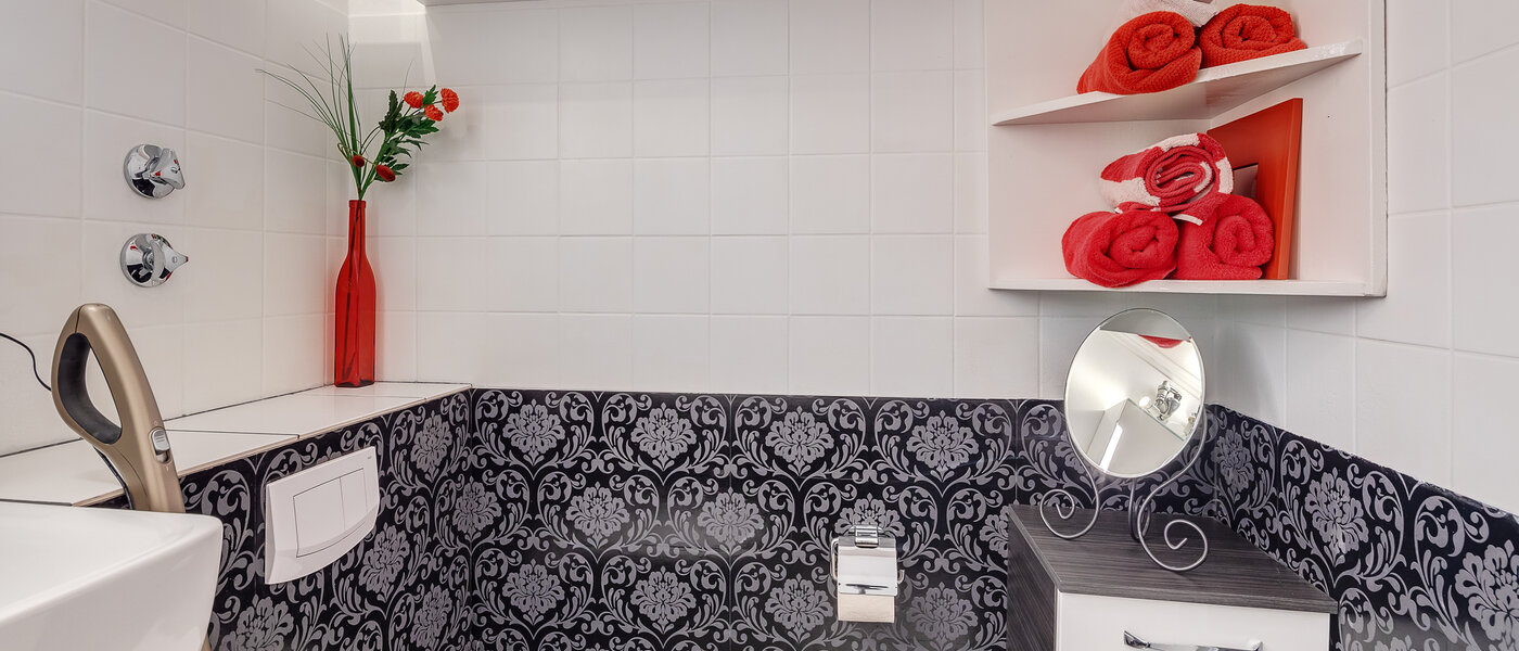 appartamento München Arabellapark 03 bagno 12513