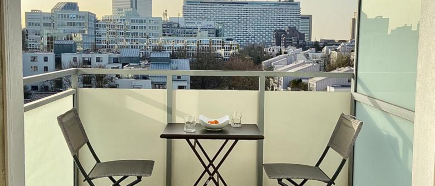 appartamento München Arabellapark 01 balcone 12513