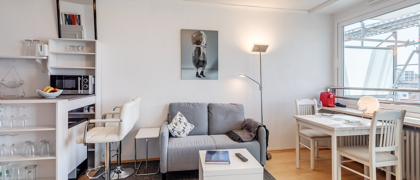 appartamento München Arabellapark 01 zona living 12513