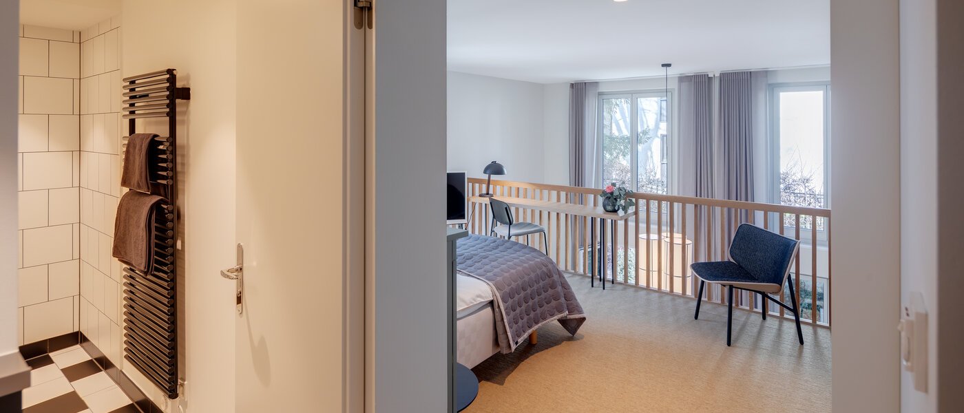 maisonnette con galleria München Herzogpark 03 bagno 12522