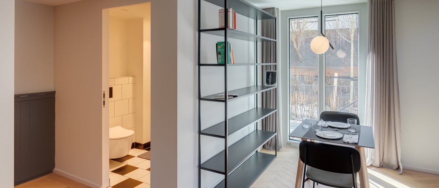 maisonnette con galleria München Herzogpark 03 zona living 12522