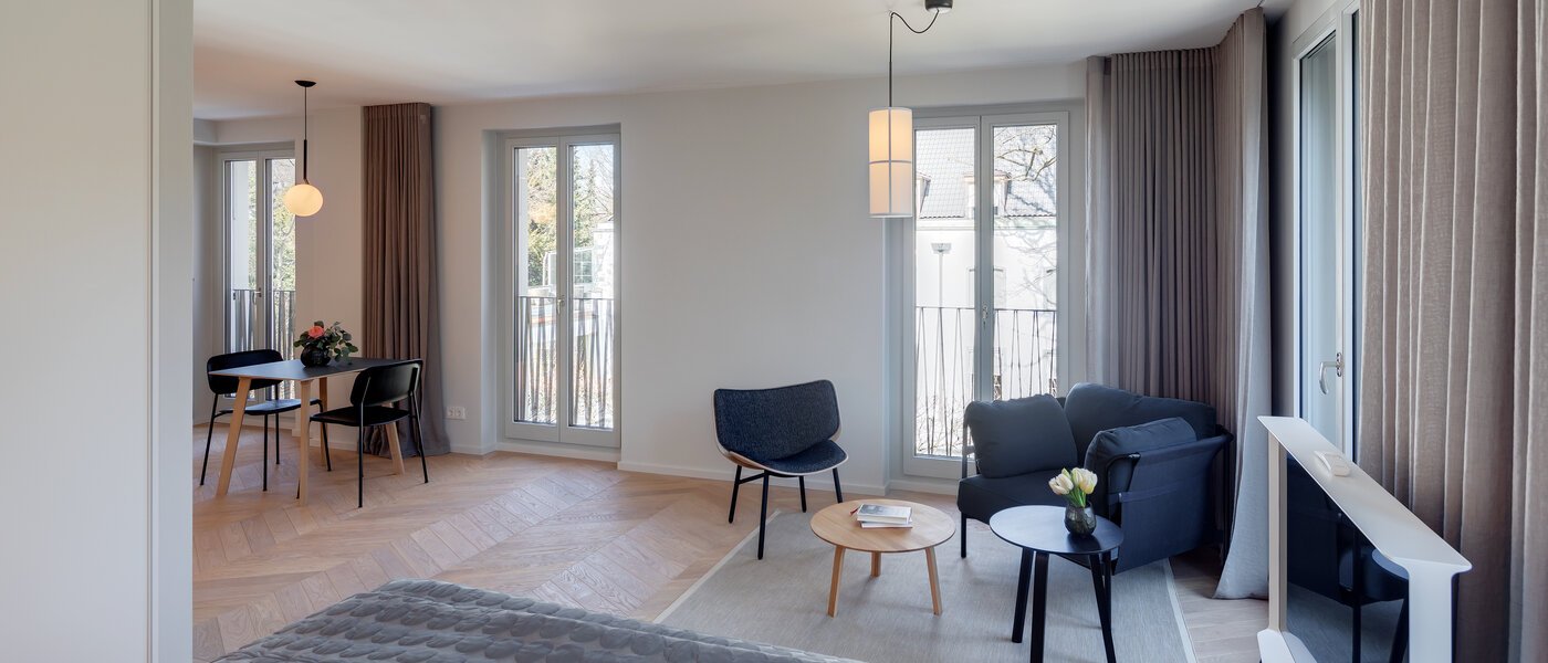 appartamento München Herzogpark 02 zona living 12526