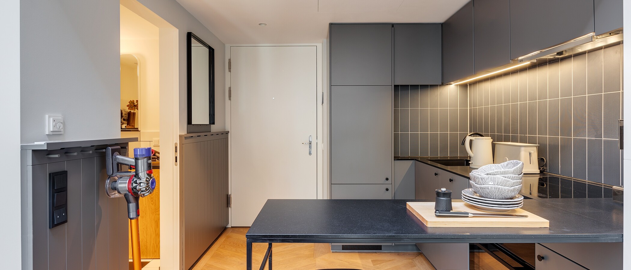 maisonnette con galleria München Herzogpark 04 cucina 12527