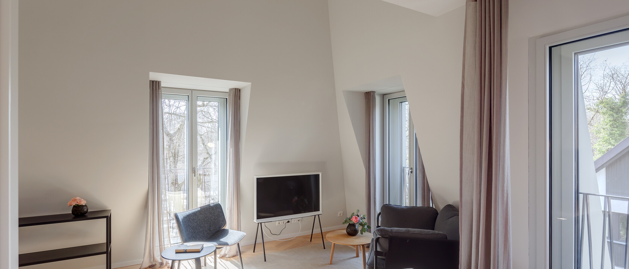appartamento München Herzogpark 03 zona living 12528
