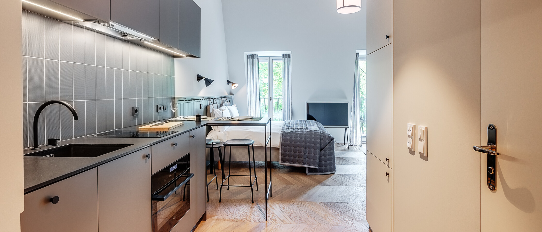 appartamento München Herzogpark 01 cucina 12546