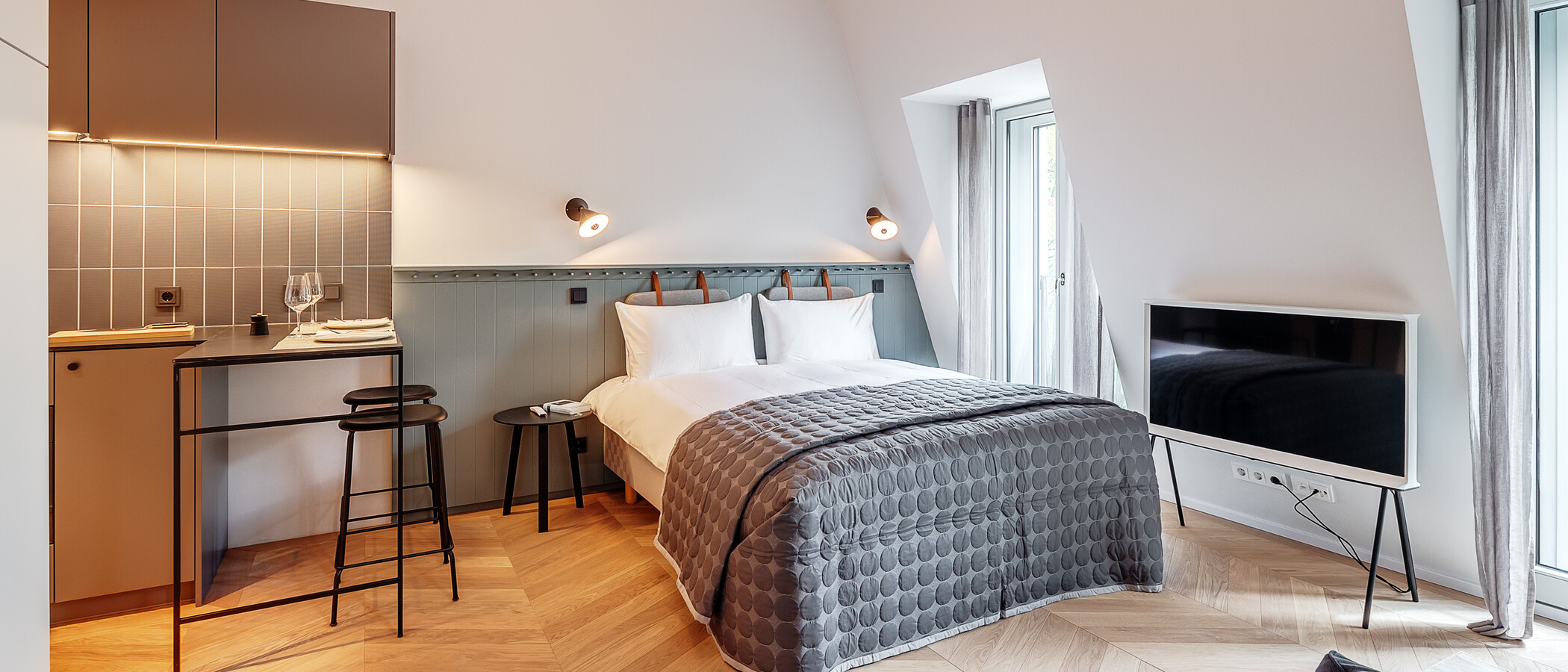 appartamento München Herzogpark 02 zona living 12546