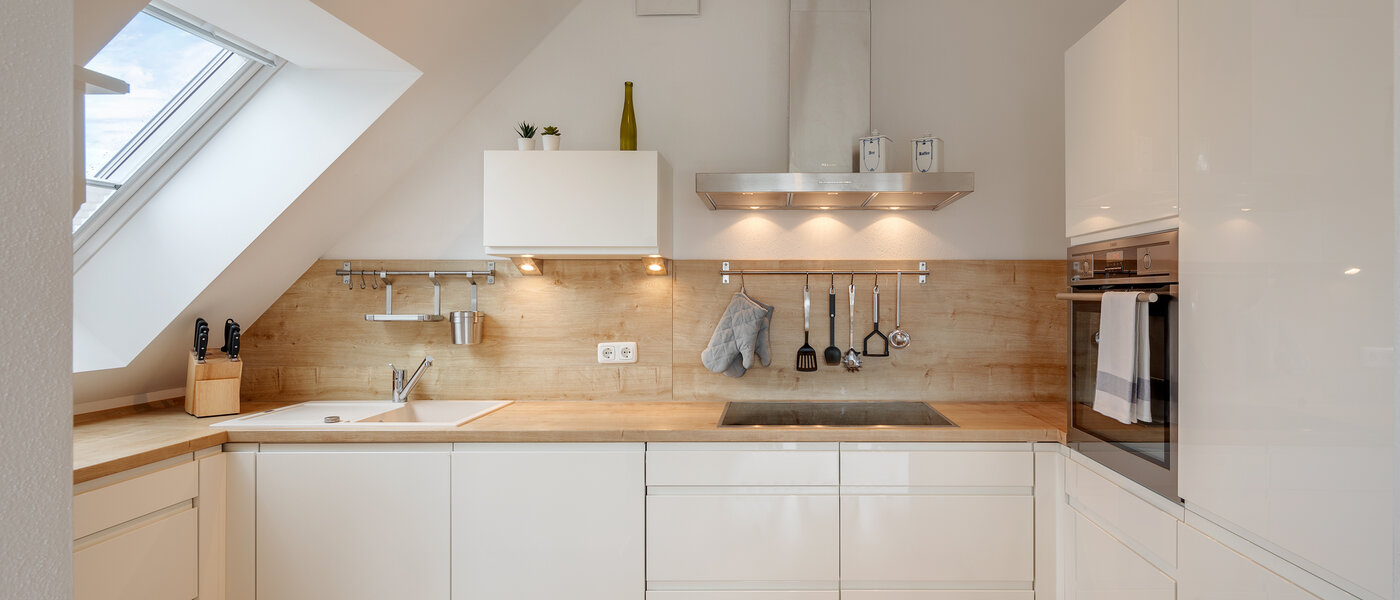 attico München Lerchenau 01 cucina 12556