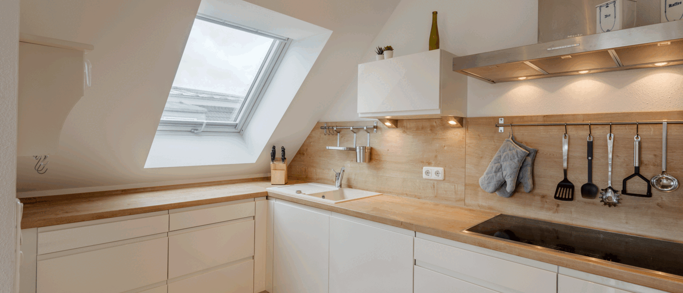 attico München Lerchenau 02 cucina 12556